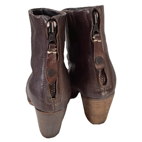 Rag‎ & Bone Classic Newbury Deep Brown Size US 7 EU37 Ankle Boots - Picture 3 of 13